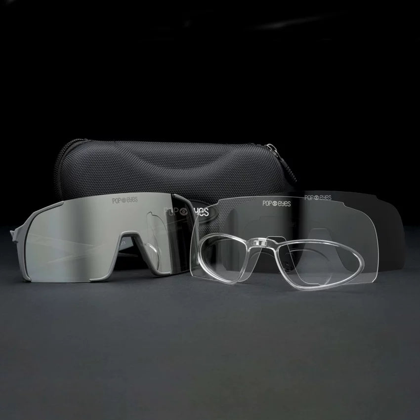 Sonnenbrille EDDY Farbe: Shark Grey | Silver