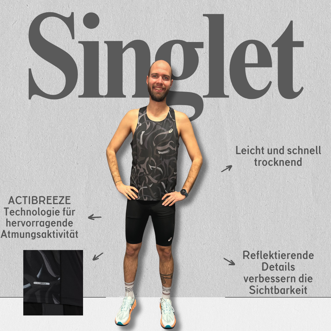 ROAD ALL OVER PRINT SINGLET