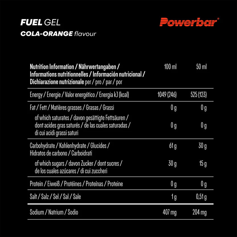 Fuel Gel 30 - Energie Gel - Cola-Orange