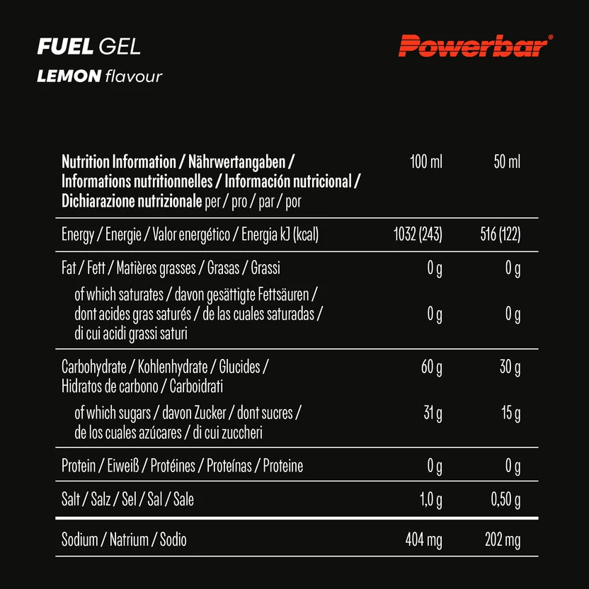 Fuel Gel 30 - Energie Gel - Lemon