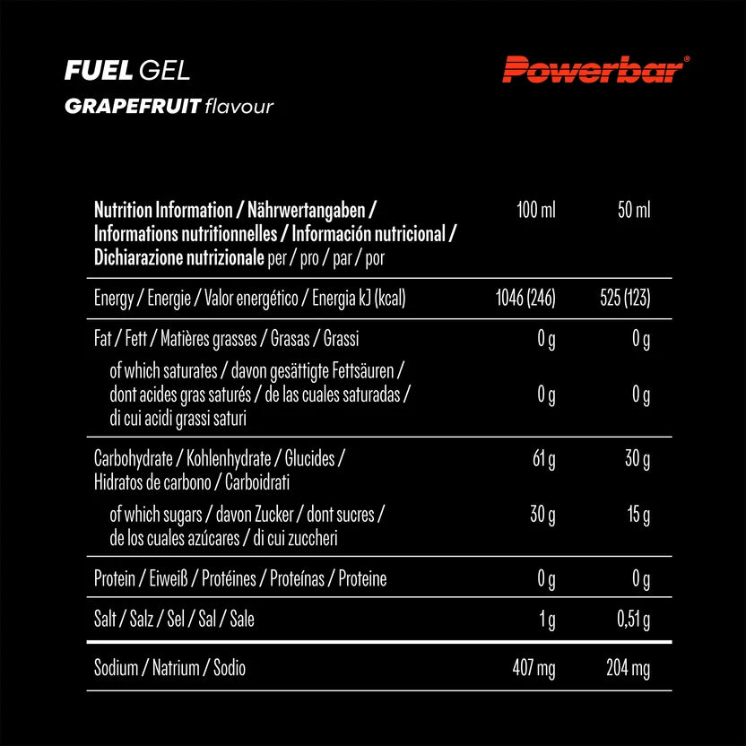 Fuel Gel 30 - Energie Gel - Grapefruit